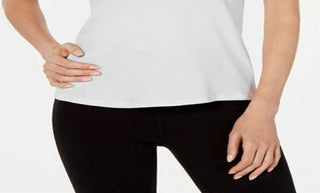 Nike Women's Sportswear Cotton Racerback Tank Top White Size X-Large