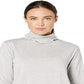 Nike Women's Funnel Neck Yoga Training Top Grey Size X-Small