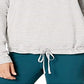 Nike Women's Funnel Neck Yoga Training Top Grey Size X-Small