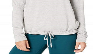 Nike Women's Funnel Neck Yoga Training Top Grey Size X-Small