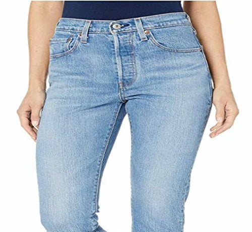 Levi's Women's 501 Skinny Jeans Love Blue Size 32X28