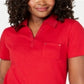 Karen Scott Women's Cotton Polo Top Red Size Small