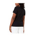 Karen Scott Women's Embroidered T-Shir Black Size X-Large