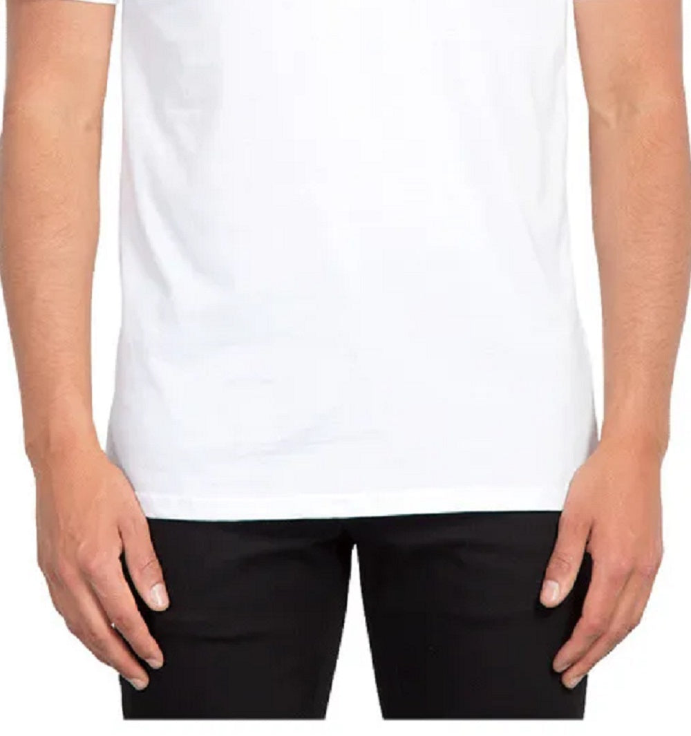 Volcom Men's Stone Sounds Tee White Size XX-Large