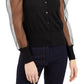 INC International Concepts Women's Woven Sleeve Cardigan Black Size Medium