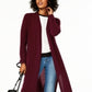 Charter Club Women's Pure Cashmere Duster Cardigan Red Size X-Small