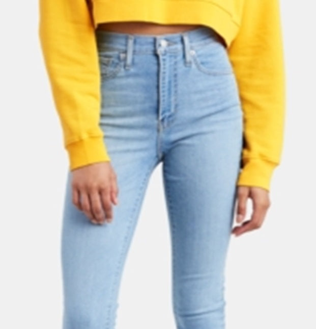 Levi's Women's Mile High Super Skinny Jeans Blue Size 29