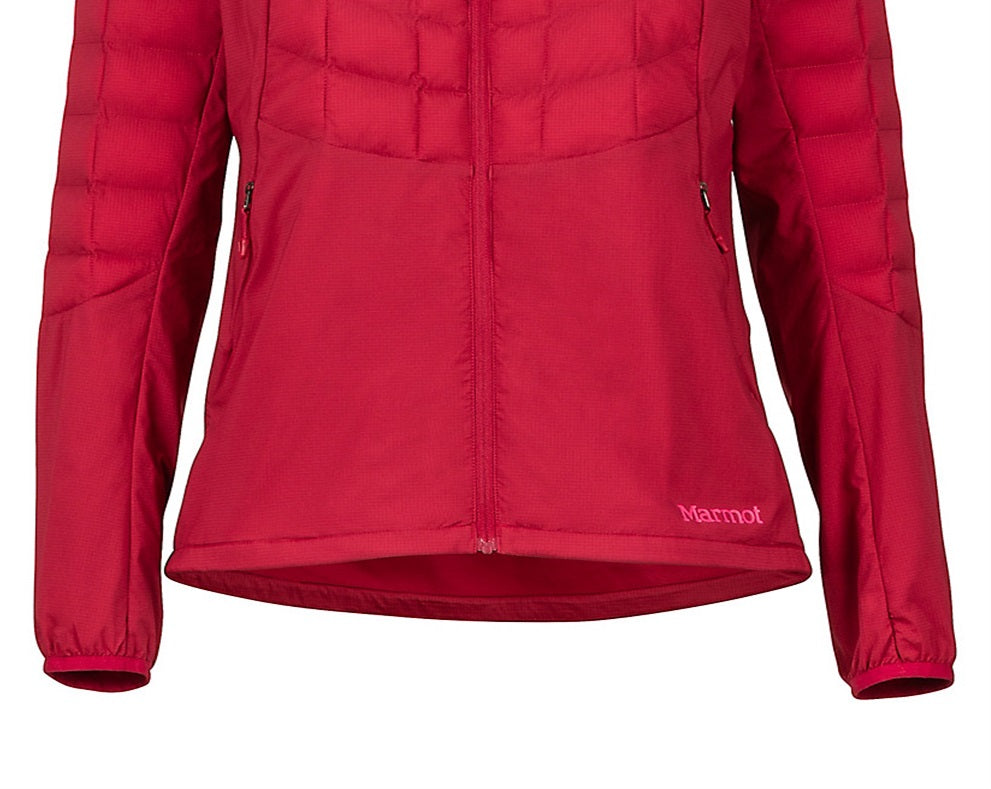 Marmot Women's Featherless Hybrid Jacket Red Size X-Small