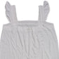 Style & Co Women's Embroidered Flutter Strap Tank Top White Size XX-Large