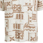 Quiksilver Men's Izu Island Shirt Brown Size XX-Large