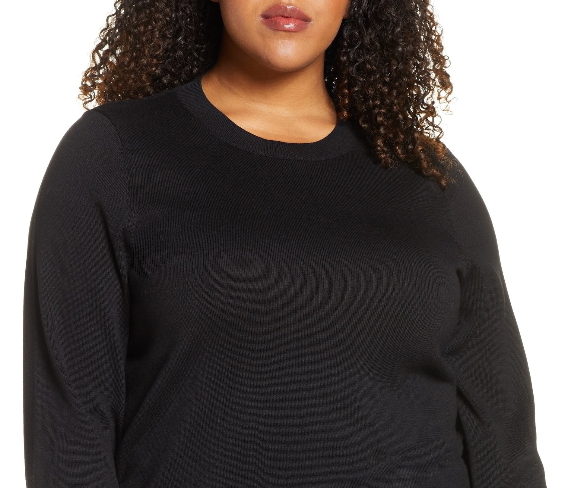 michael-kors-womens-plus-side-snap-crewneck-sweater-black-size-1x