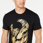 INC International Concepts Men's Foil Skull T-Shirt Black Size XX-Large