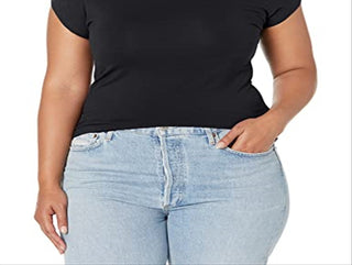 Downeast Women's Essential Tee T-Shirt Black Size XXL