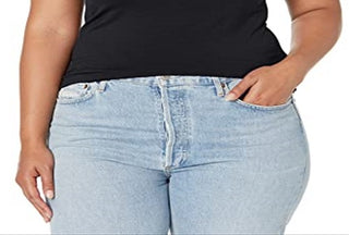 Downeast Women's Tops T Shirts for Essential Tee Black Size X-Large