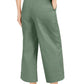 INC International Concepts Women's Button Fly Culottes Green Size 14