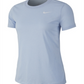 Nike Women's Dry Legacy T-Shirt Blue Size Small