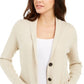Charter Club Women's Blazer Sweater Brown Size Large