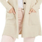 Charter Club Women's Blazer Sweater Brown Size Large
