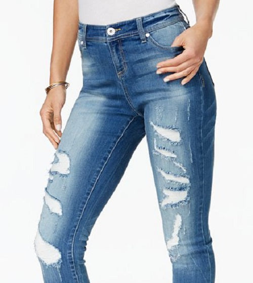 INC International Concepts Women's Skinny Jeans Blue Size 18