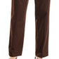 Alfred Dunner Women's Classics Twill Pull on Pants Brown Size 10