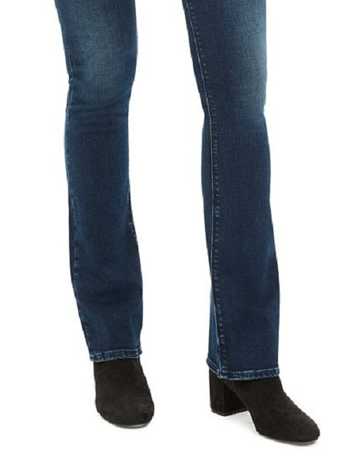 Hudson Women's Denim Mid Rise Bootcut Jeans Blue Size 27