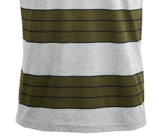 American Rag Men's Heather Stripe T-Shirt Gray Size Large