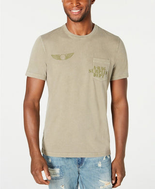 American Rag Men's Army Stamp T-Shirt Green Size X-Large