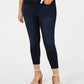 Celebrity Pink Women's Mid Rise Ankle Skinny Jean Blue Size 18W