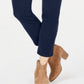 Style & Co Women's Corduroy Tummy Control Pants Blue Size 10