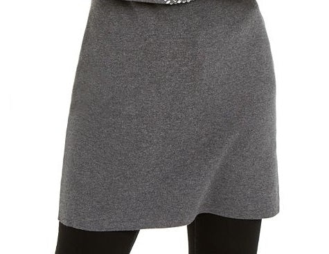 INC International Concepts Women's Medallion Sleeve Tunic Gray Size Large