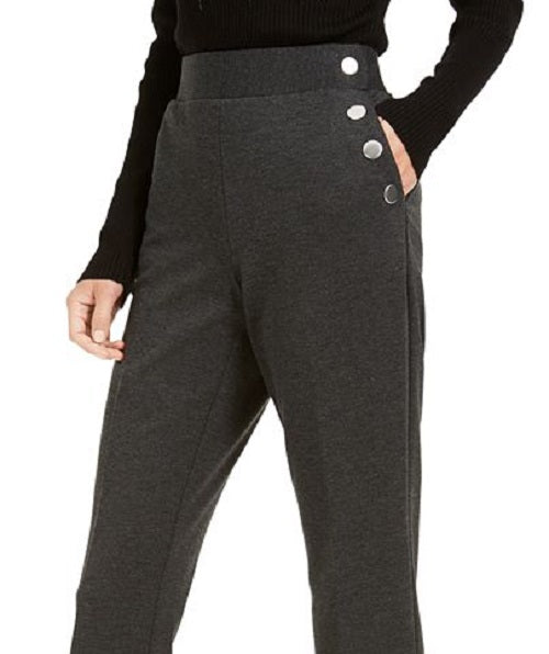 INC International Concepts Women's Heather Boot Cut Pants Gray Size 8
