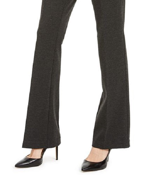 INC International Concepts Women's Heather Boot Cut Pants Gray Size 8