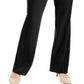 Alfani Women's Belted Straight Leg Pants Black Size 12