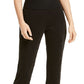 Alfani Women's Pull on Shimmer Pants Black Size Small