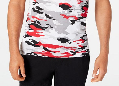 American Rag Men's Camo T-Shirt White Size Small