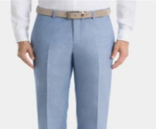 Ralph Lauren Men's Chambray Cotton Suit Separate Pants Blue Size 40X32