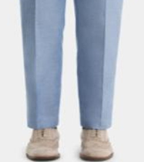 Ralph Lauren Men's Chambray Cotton Suit Separate Pants Blue Size 40X32