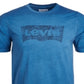 Levi's Men's Batwing Logo Print T-Shirt Blue Size Large