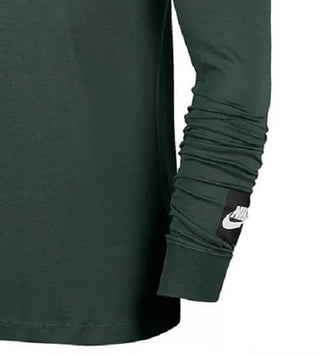 Nike Men's Just Do It Long Sleeve T-Shirt Green Size X-Large