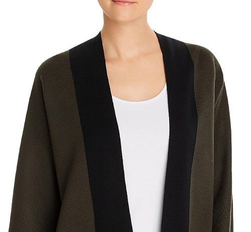Eileen Fisher Women's Merino Wool Kimono Cardigan Sweater Green Size X-Large