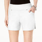 INC International Concepts Women's Stretch Shorts White Size 2