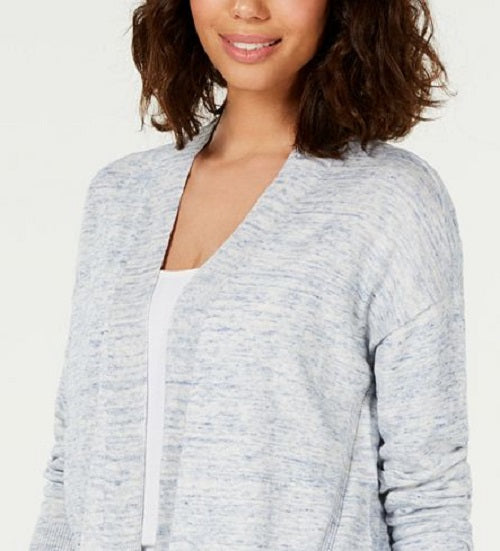 Charter Club Women's Long Sleeve Top Blue Size XX-Large
