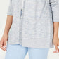 Charter Club Women's Long Sleeve Top Blue Size XX-Large