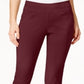 Charter Club Women's Cambridge Tummy Control Slim Leg Pants Red Size 8 Petite