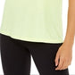 Ideology Women's Fitness Running Shirts & Tops Yellow Size Medium
