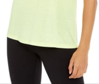 Ideology Women's Fitness Running Shirts & Tops Yellow Size Medium