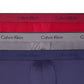 Calvin Klein Men's 3 Pack Logo Boxer Briefs Underwear Red Size X-Large