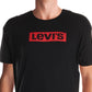 Levi's Men's Box Tab Graphic T-Shirt Black Size XXX-Large
