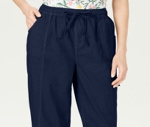 Karen Scott Women's Pants Blue Size Petite X-Large