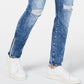 INC International Concepts Men's Stockholm Denim Distressed Skinny Jeans Blue Size 36W
